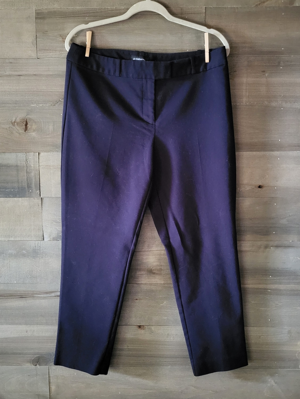 Liz Claiborne Emma Classic Pants In Navy Blue Size 10